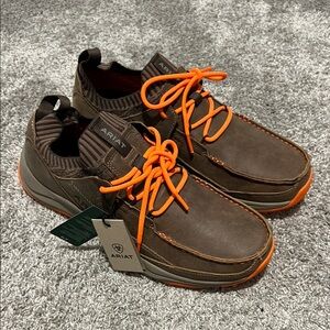 Ariat Men's Brown and Orange Casual Shoes